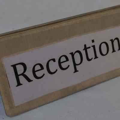 Place setting/ Desk sign