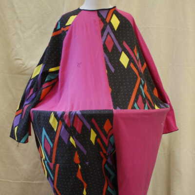Clown suit with hooped waist