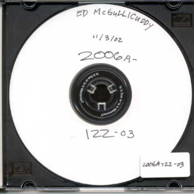 Oral History of Ed McGillicudy