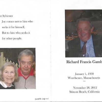 Richard Francis Gamble