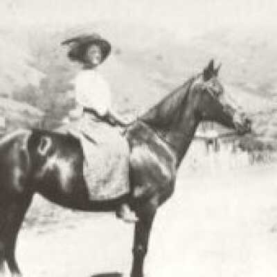 Woman on Horseback