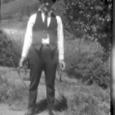 Man with Horse Shoe