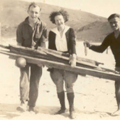 Ruth Miller & Friends on Beach