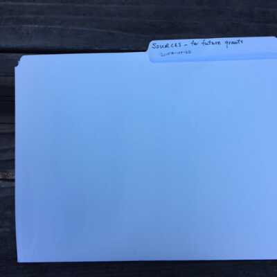 Sources for Future Grants