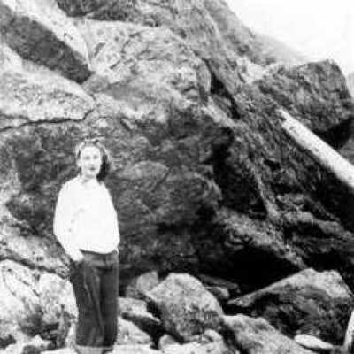 Woman on the Rocks
