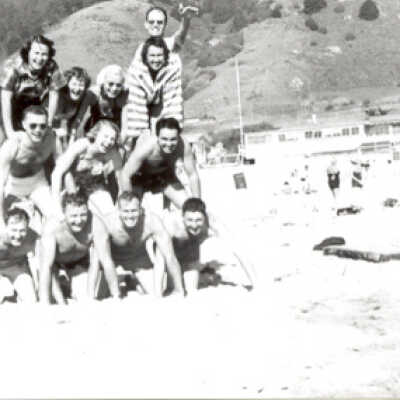 Acrobatics on the Beach