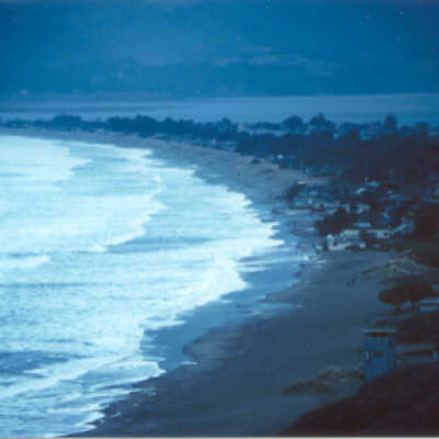 Beach storm