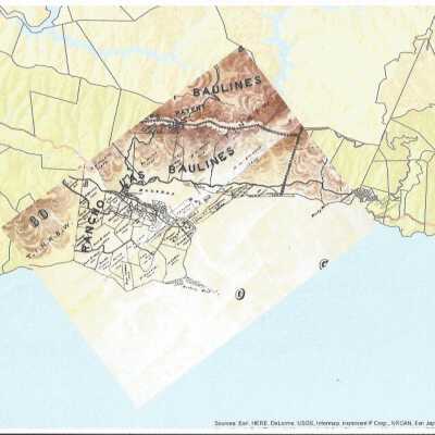 Map of Farms along the Lagoon