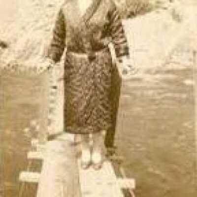 Woman on a Trestle