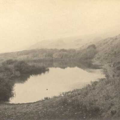 Willow Camp Lake in Fog