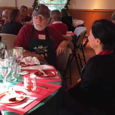 David Conrad at the 2017 Holiday Luncheon