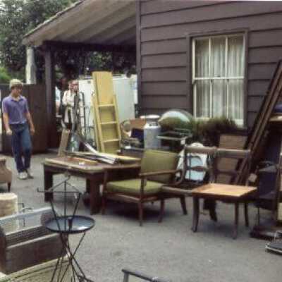Rummage Sale 1982 Furniture Dept.