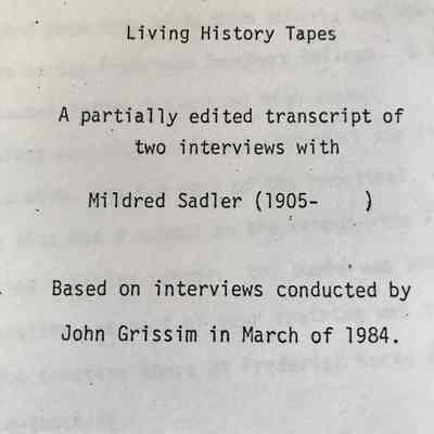 Mildred Sadler