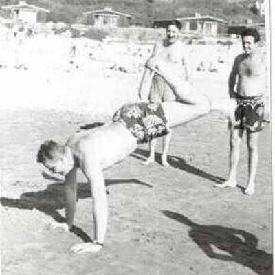 Acrobatics on the Beach