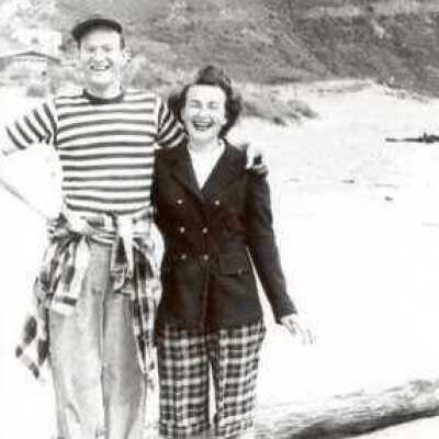 Happy Couple on the Beach