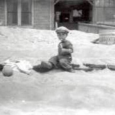 Small Boy on Sand