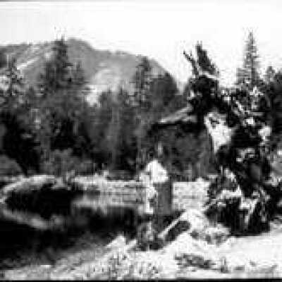 Woman by Lake