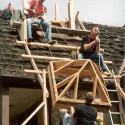 Construction of Chapel Bell Tower