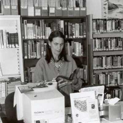 Kerry Livingston in Library