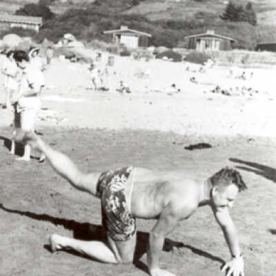 Acrobatics on the Beach