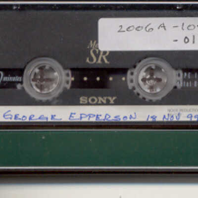 Oral History of George Epperson