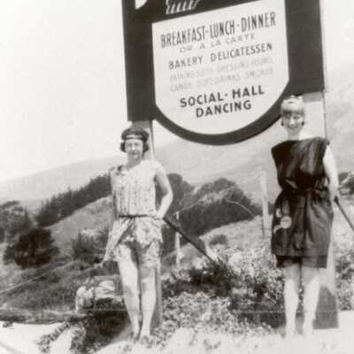 Dipsea Lodge sign