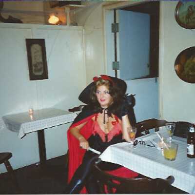 Pema Schwering on Halloween 1992