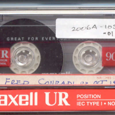 Oral History of Fred Conradi