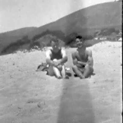 Two Men on the Beach