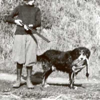 Robbie with dog