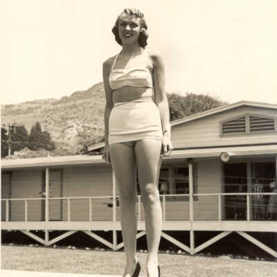Bathing Beauty Contestant