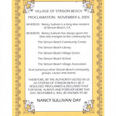 Nancy Sullivan Day
