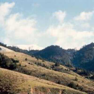 Snow on hilltop