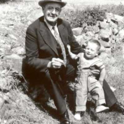 Judge Upton and grandson Charles