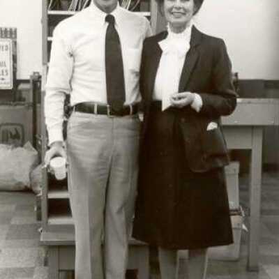 Gloria Conradi, postmistress