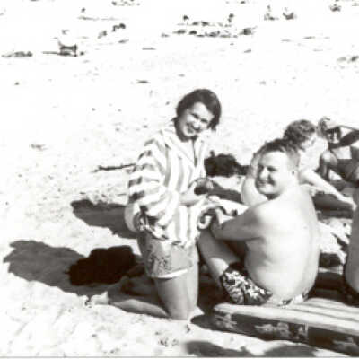 Fischer Family on Beach