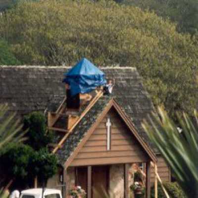 Construction of Chapel Bell Tower