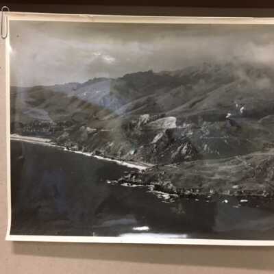Aerial of Steep Ravine