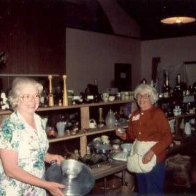 Rummage Sale 1982 China Dept.