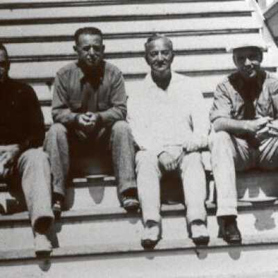 Four unidentified Men