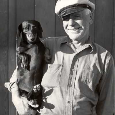 Joe Heidel & dog