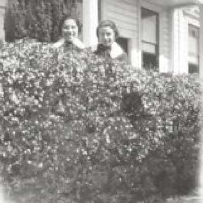Mary O'Keefe and Friend