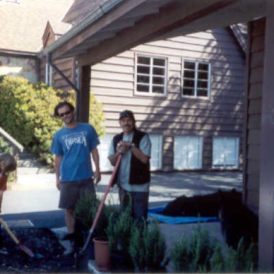 Planting Day at Community Center