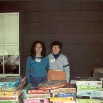 Rummage Sale 1982 Games and Toys Dept.