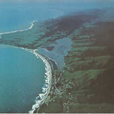 Aerial view of Bolinas Bay