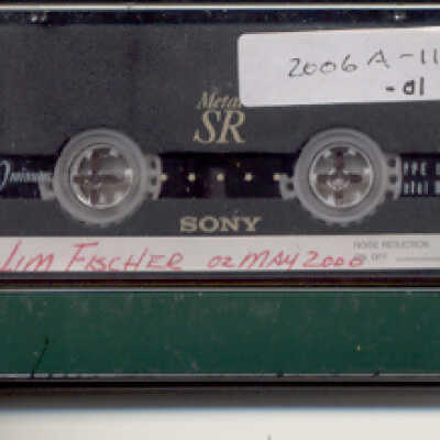 Jim Fischer Oral History Tape