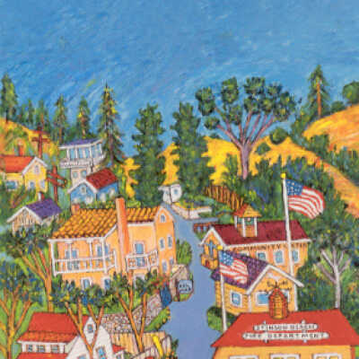 The Redwoods Bed and Breakfast Postcard