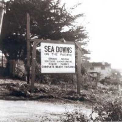 Sea Downs resort sign