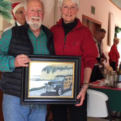 Raffle Winners Larry & Kathlyn Baskin