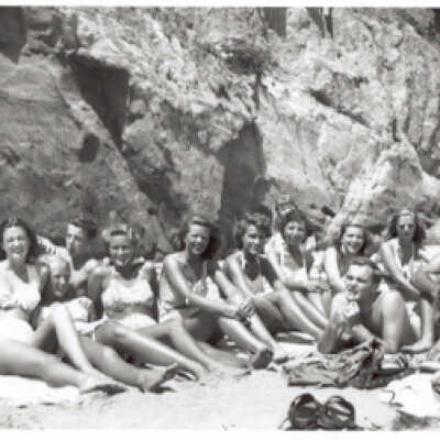People at the Hot Springs